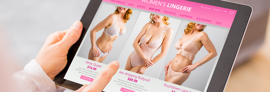 vente en ligne lingerie femme